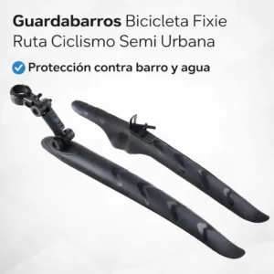 Guardabarros Bicicleta Ajustable MTB Ruta Fixie Rin 26 27.5 29 Antisalpicaduras