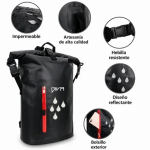 Tula Seca Impermeable Ocean Pack 25L | Dry Bag Profesional para Deportes y Aventura