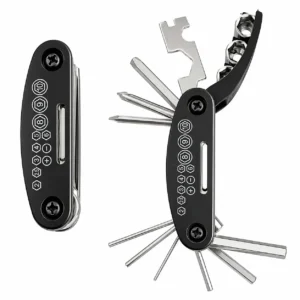 Kit de Multiherramientas Tácticas 11 en 1 para Bicicleta | Multiherramienta Plegable con Tronchacadenas H-129