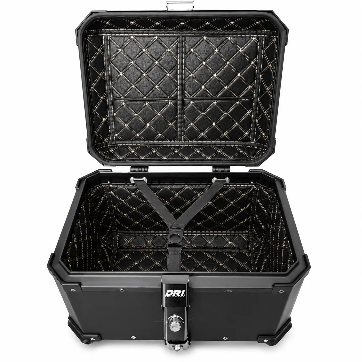 Maletero de Aluminio DR1 Adventure 45L | Sistema de Doble Candado: Seguridad a Tapa y Anclaje a Parrilla - Image 4