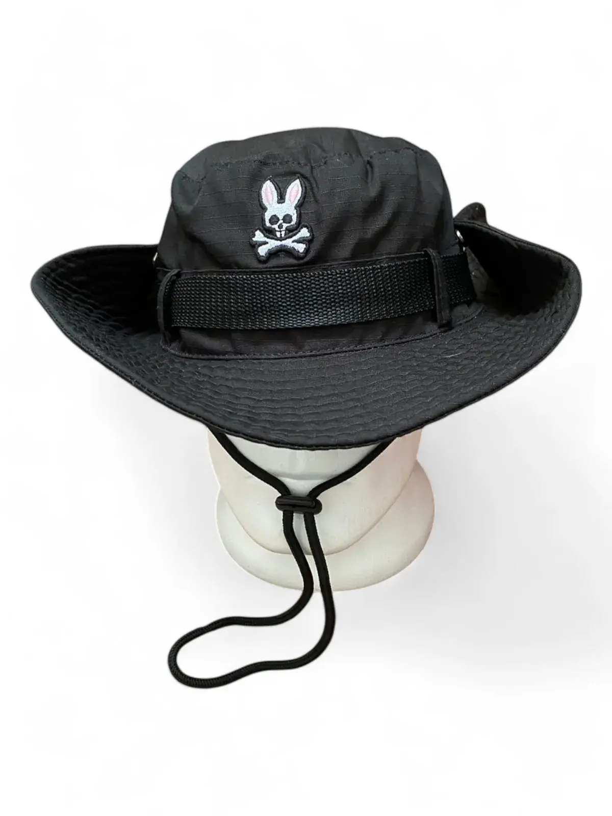Sombrero Tipo Safari Conejo Negro
