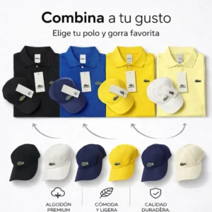 Conjunto| Promo | Camiseta+Gorra | Lagarto