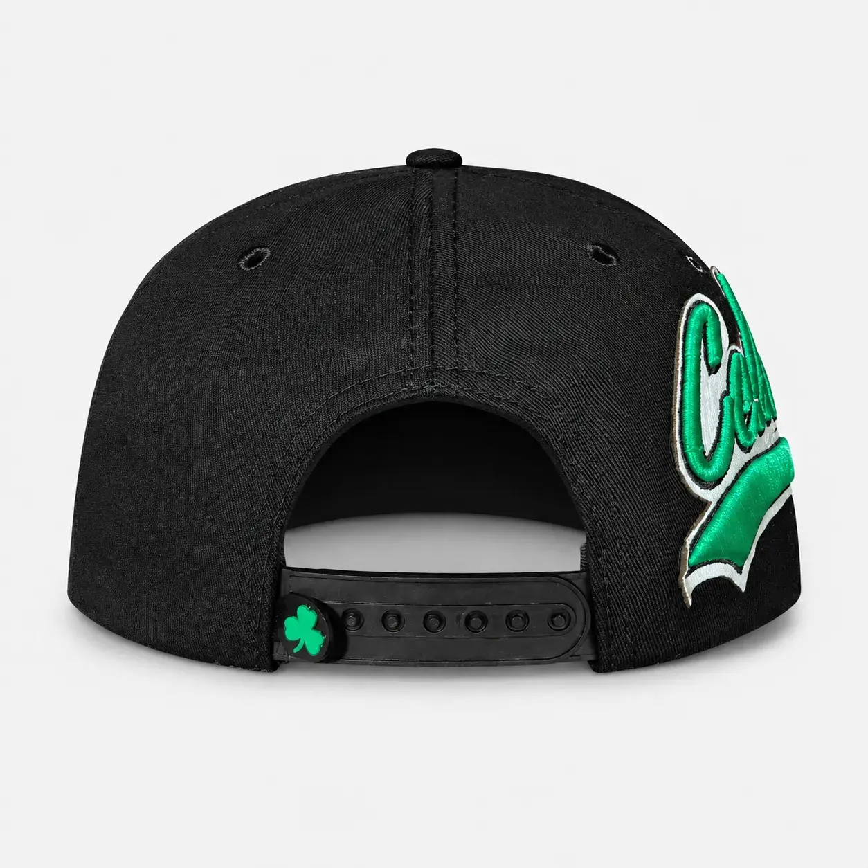 Gorra Boston Celtics Negra Snapback Visera Curva Logo Bordado Ajustable Premium - Image 14