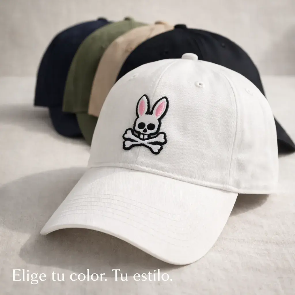 Gorra Estilo Conejo Malo Colores - Image 2