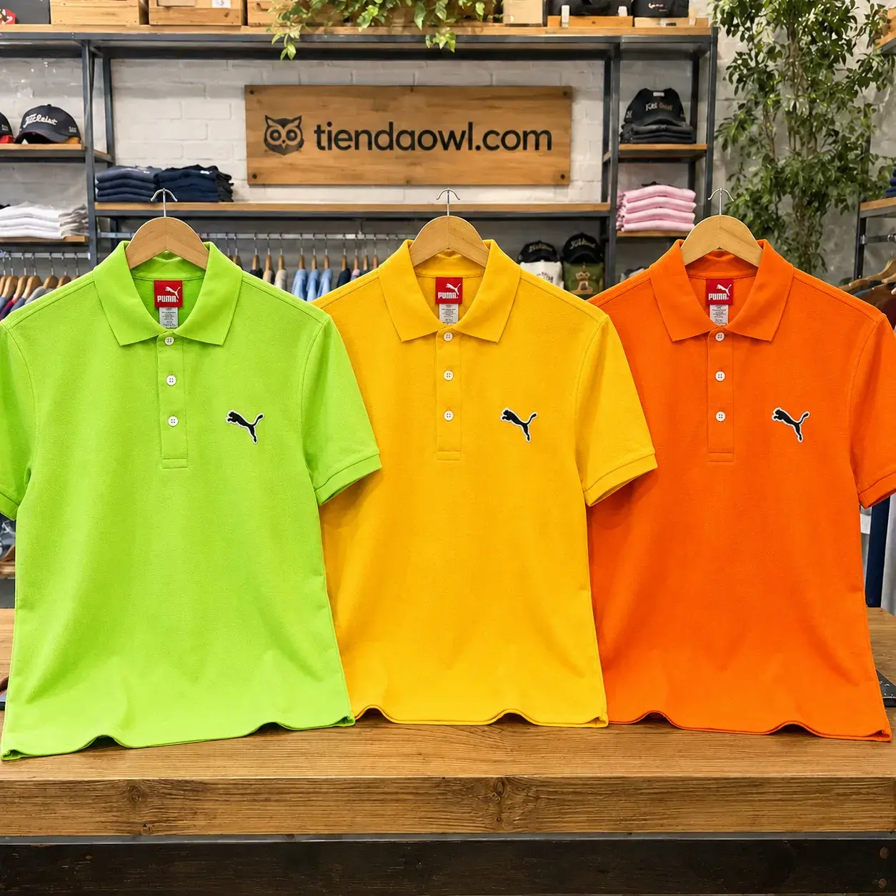 Camiseta Polo Puma Hombre Logo Bordado Efecto 3D Alta Calidad - Image 6
